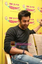 Ranbir Kapoor promote Rajneeti on Radio Mirchi in Lower Parel on 27th April 2010 (10).JPG
