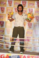 Saif Ali Khan launches Lays consumer co-created flavors in Taj President, Mumbai on 4th May 2010 (16).JPG