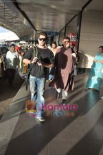 Neil Mukesh leave for IIFA Colombo in Mumbai Airport on 2nd June 2010 (17).JPG