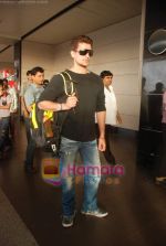 Neil Mukesh leave for IIFA Colombo in Mumbai Airport on 2nd June 2010 (4).JPG