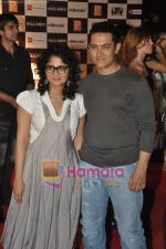 Aamir Khan, Kiran Rao at Raajneeti Premiere in Big Cinemas, Wadala, Mumbai on 3rd June 2010 (35).JPG