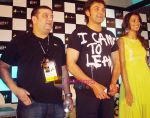 Bobby Deol and Mugdha Godse unveiled the 1st look of their horror-thriller film HELP at a Press Conference at IIFA 2010 (4).JPG