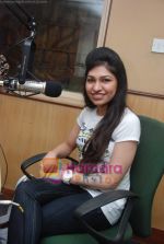 Tulsi Kumar promote film Aashayein in Radio City on 23rd July 2010 (4).JPG