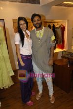 Neha Dhupia at AZA introduces Gaurav Gupta_s Delhi Couture Show 2010 Collection in Mumbai on 29th July 2010 (4).JPG