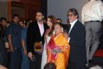 Aishwarya Rai Bachchan, Abhishek Bachchan, Amitabh Bachchan, Jaya Bachchan at Robot music launch in J W Marriott on 14th Aug 2010 (4).JPG