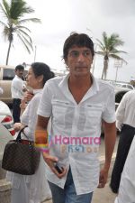 Chunky Pandey at Tanya Deol dad_s prayer meeting in Blue Sea on 25th Aug 2010 (2).JPG