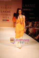 Model walks the ramp for Asmita Marwah Show at Lakme Winter fashion week day 1 on 17th Sept 2010 (49).JPG