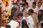 Amitabh and Abhishek Bachchan seek Ganesha Blessings in Mumbai on 20th Sept 2010 (5).JPG