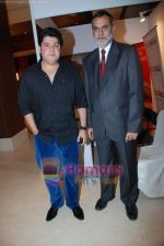 Sajid Khan with Sudhanshu Hukku at Locations party in Novotel on 24th Sept 2010.JPG