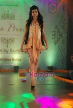 Model walks the ramp for Krishna Mehta Show at Indian Princess in J W Marriott on 25th Sept 2010 (16).JPG