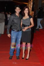 Hiten and Gauri Tejwani at Khichdi -The Movie premiere in Cinemax on 29th Sept 2010 (3).JPG