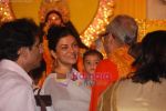Sushmita Sen spotted with her adopted daughter Alisah at Durga pooja in Opp National College, Bandra on 15th Oct 2010 (6).JPG