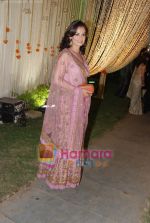 Dia Mirza at Vivek and Priyanka Oberoi_s wedding reception in ITC Grand Maratha, Mumbai on 31st Oct 2010 (77).JPG