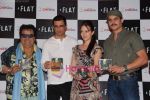 Sanjay Suri, Hazel, Jimmy Shergill, bappi Lahiri at the Music launch of A Flat in Cinemax on 2nd Nov 2010 (2).JPG