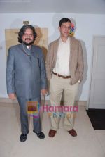 Amol Gupte, Rajat Kapoor at Phas Gaye Obama music launch in J W Marriott on 8th Nov 2010 (2).JPG