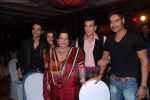 Jeetendra, Tusshar Kapoor, Shobha Kapoor, Ekta Kapoor, Ajay Devgan at Once Upon a Time film success bash in J W Marriott on 24th Nov 2010 (3).JPG