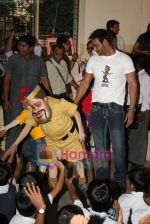 Ajay Devgan at _Toonpur Ka Superrhero_ promotional events in Juhu on 20th Dec 2010 (19).JPG