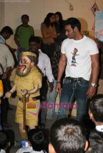 Ajay Devgan at _Toonpur Ka Superrhero_ promotional events in Juhu on 20th Dec 2010 (25).JPG