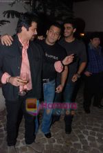Salman Khan, Anil Kapoor at Anil Kapoor_s bday bash in Juhu on 23rd Dec 2010 (4).JPG