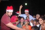 John Abraham spend christmas with children of St Catherines in Andheri on 25th Dec 2010 (4).JPG