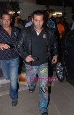 Salman Khan returns from Dubai on 30th Dec 2010 (15).JPG