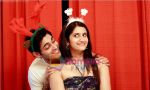 ruslaan with smilie at Smilie Suri_s Christmas Party in Shaheer Sheikh_s Place on 30th Dec 2010-1.JPG