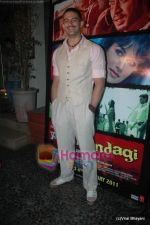 Arunoday Singh at Yeh Saali Zindagi music launch in Marimba Lounge on 13th Jan 2011 (2).JPG