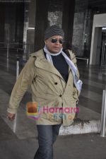 Mithun Chakraborty spotted at airport in Mumbai Airport on 14th Jan 2011 (7).JPG