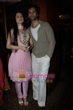 Aamir Ali, Sanjeeda Sheikh at Sandesh Mayekar_s daughter_s sangeet in Leela Hotel on 15th Jan 2011 (2).JPG