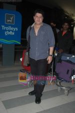Sajid Khan arrive from Singapore in Airport on 11th Jan 2011 (2).JPG