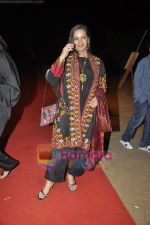 Shabana Azmi at Manish Malhotra show for Chivas Studio in Mahalaxmi Race Course on 15th Jan 2011 (4).JPG