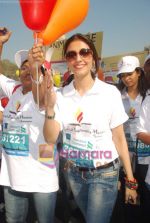 Aarti Chhabria at Standard Chartered Mumbai Marathon 2011 in Mumbai on 16th Jan 2011 (61).JPG