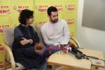 Aamir Khan, Kiran Rao promote dhobighat on Radio Mirchi on 21st Jan 2011 (14).JPG