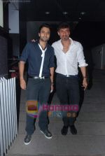 jacky with rahul dev at Shilpa Shetty bash in Royalty on 1st Feb 2011.JPG
