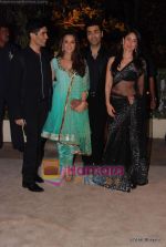 Kareena Kapoor, Preity Zinta, Karan Johar at  Imran Khan_s wedding reception in Taj Land_s End on 5th Feb 2011 (210).JPG
