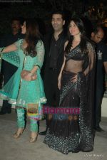 Preity Zinta, Karan, Kareena Kapoor at  Imran Khan_s wedding reception in Taj Land_s End on 5th Feb 2011 (45).JPG