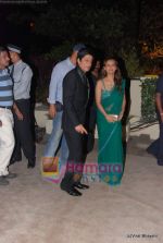 Shahrukh Khan, Gauri Khan at  Imran Khan_s wedding reception in Taj Land_s End on 5th Feb 2011 (3).JPG