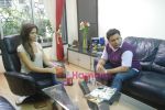 Deepika Padukone & Contest winner Sudhindra shoot for Nescafe Ad in Mumbai on 10th Feb 2011 (12).jpg