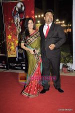 Ram Kapoor, Gautami Kapoor at Global Indian Film and TV awards by Balaji on 12th Feb 2011 (3).JPG