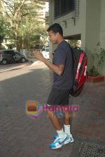 Mahesh Bhupati post marriage and tennis practice in Bandra, Mumbai on 17th Feb 2011 (3).JPG