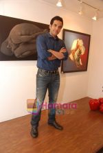 Tusshar Kapoor inaugurates Bendre art event in Bandra, Mumbai on 19th Feb 2011 (5).JPG