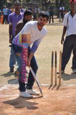 Jai Bhanushali playing cricket at Fashion at Big Bazaar & Percept Media presents Cricket Day in SRPF Ground, Goregaon on 19th Feb 201.JPG