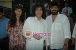 Zakir Hussain at the launch of Zakir Hussain Album The Legacy by Ustad Sultan Khan and his son Sabir Khan in Juhu on 21st Feb 2011 (12).JPG