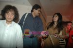 Zakir Hussain at the launch of Zakir Hussain Album The Legacy by Ustad Sultan Khan and his son Sabir Khan in Juhu on 21st Feb 2011 (15).JPG