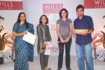 Monica Aggarwal, Krsna Mehta and Priyadarshini Rao with the one of the winners of The Debut at Wills Lifestyle presented 5th edition of The Debut in Mumbai on 1st March 2011 .jpg