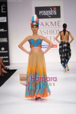Model walk the ramp for Masaba show at Lakme Fashion Week 2011 Day 2 in Grand Hyatt, Mumbai on 12th March 2011 (88).JPG