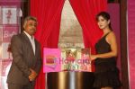 Mr. Karun Gera, Commercial Director, Mattel Toys with Ms. Katrina Kaif at the unveiling of Katrina Barbie doll.jpg