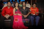 Roshni Chopra, Raju Shrivastav on the sets of Comedy Ka Maha Muqabla in Madh Island on 13th March 2011 (2).JPG