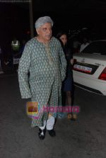 Javed Akhtar in Mumbai Airport on 18th March 2011 (3).JPG