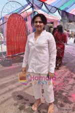 Ananya Banerjee at Usha Aggarwal_s holi bash in Mukesh Mills on 20th March 2011 (2).JPG